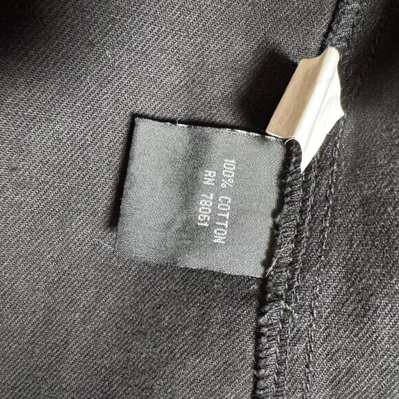 Tripp NYC Black Military Vest Size Small – Punk Goth Zip Grommet Corset Style - Picture 4 of 5